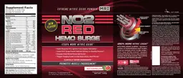 Label for NO2 Red Hemo Surge Watermelon