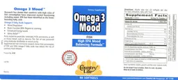 Label for Omega 3 Mood