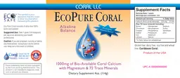 Label for EcoPure Coral