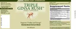 Label for Triple Ginsa Rush