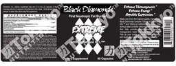 Label for Black Diamonds Extreme