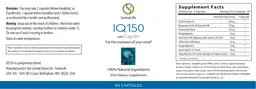 Label for IQ150 With Cognizin