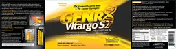 Label for Vitargo S2 Muscle Fuel & Recovery Natural Juicy Orange Flavor
