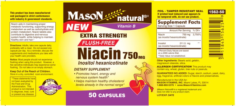 Extra Strength Flush-Free Niacin 750 mg