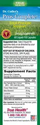 Label for Dr. Cutler's Pros-Complete