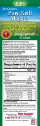 Label for Dr. Cutler's Pure Krill Mega-3