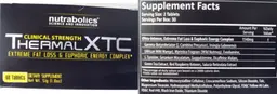 Label for Thermal XTC