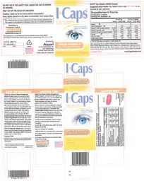 Label for I-Caps AREDS Formula