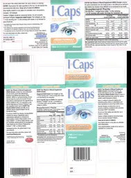 Label for I-Caps AREDS Formula