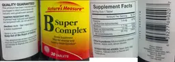 Label for Super B Complex