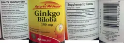 Ginkgo Biloba 150 mg