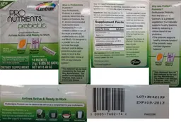 Label for Probiotic