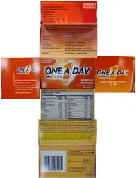 Label for Women's Formula