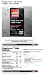 Label for Healthy Testosterone Support For Men