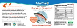 Label for Wild Alaskan Sockeye Omegas
