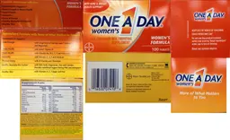 Label for Women's Formula