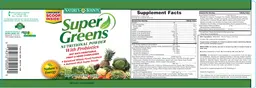 Label for Super Greens