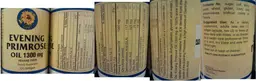 Label for Evening Primrose Oil 1300 mg