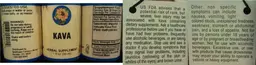 Label for Kava
