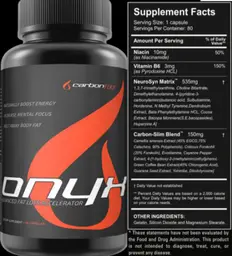 Label for Onyx