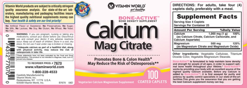 Calcium Mag Citrate