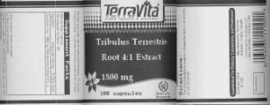 Tribulus Terrestris Root 4:1 Extract 180