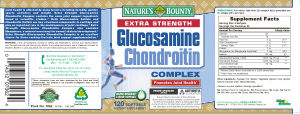 Extra Strength Glucosamine Chondroitin C