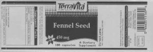 Fennel Seed 450 mg
