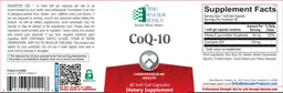 Label for CoQ-10