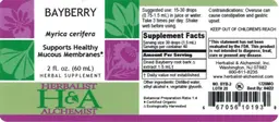 Label for Bayberry