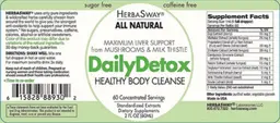 Label for Daily Detox