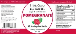 Label for Pomegranate