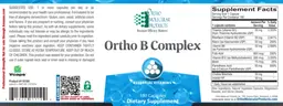 Label for Ortho B Complex