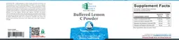 Label for Buffered Lemon C Powder