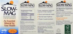 Label for Slow-Mag Tablets