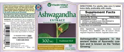 Ashwagandha Extract 300 mg
