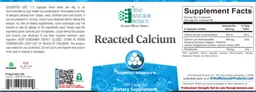 Label for Reacted Calcium