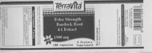 Extra Strength Burdock Root 4:1 Extract 