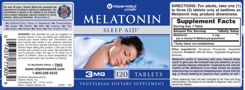 Melatonin 3 mg