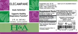 Label for Elecampane