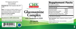 Label for Glucosamine Complex