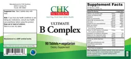 Label for Ultimate B Complex