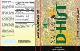 Label for Natural D-Hist