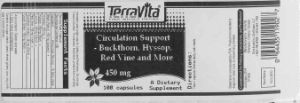 Circulation Support - Buckthorn, Hyssop,