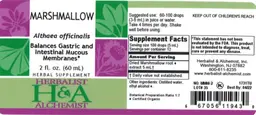 Label for Marshmallow
