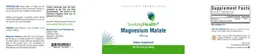Label for Magnesium Malate 500 mg