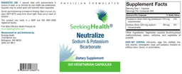 Label for Neutralize