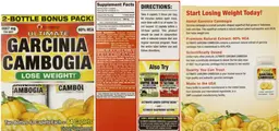 Label for Ultimate Garcinia Cambogia