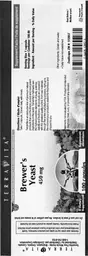 Label for Brewer's Yeast 450 mg