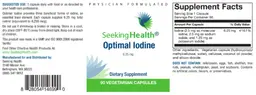 Label for Optimal Iodine 6.25 mg